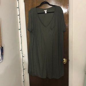 NWOT t shirt dress